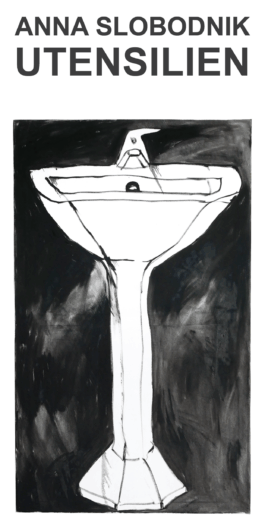 Abbildung mit dem Text Anna Slobodnik Utensilien und einem Abbild von einem Waschbecken