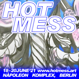 Flyer Ausstellung Hot Mess