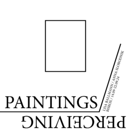 The title of the exhition in a graphical design with the exhibition details.